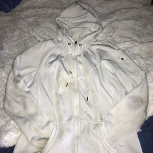 Zip up jacket with hood!