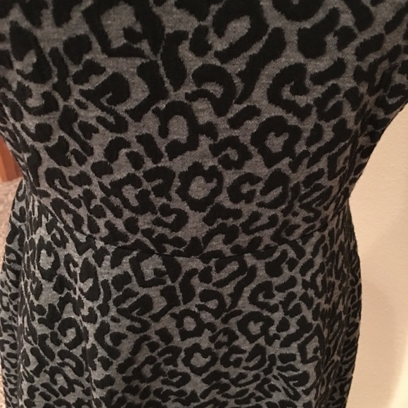 Loft Leopard Print Dress - Picture 6 of 6