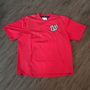 Washington Nationals XXL Half Zip Pullover Jacket