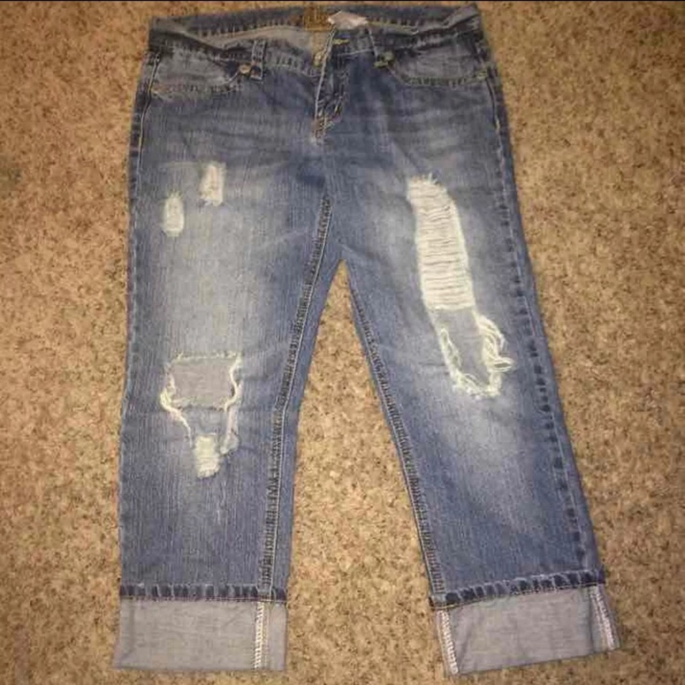 Distressed Jeans