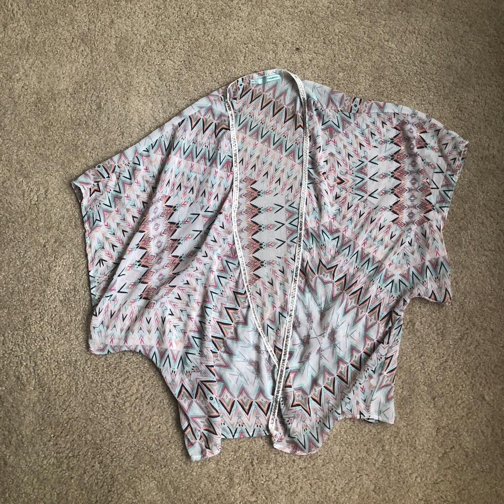 Maurice’s Aztec Pastel Kimono