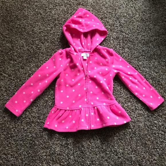 The Children’s Place Girls size 3T fleece zip up - Picture 1 of 5