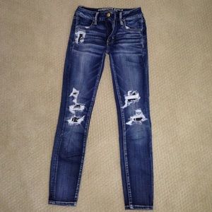 American Eagle Nice Ripped Jeans