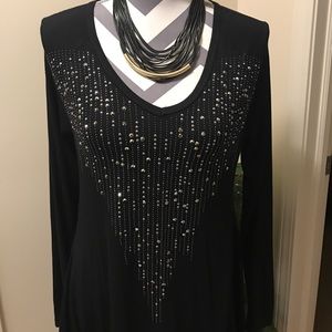 Black Tunic Flattering Fit