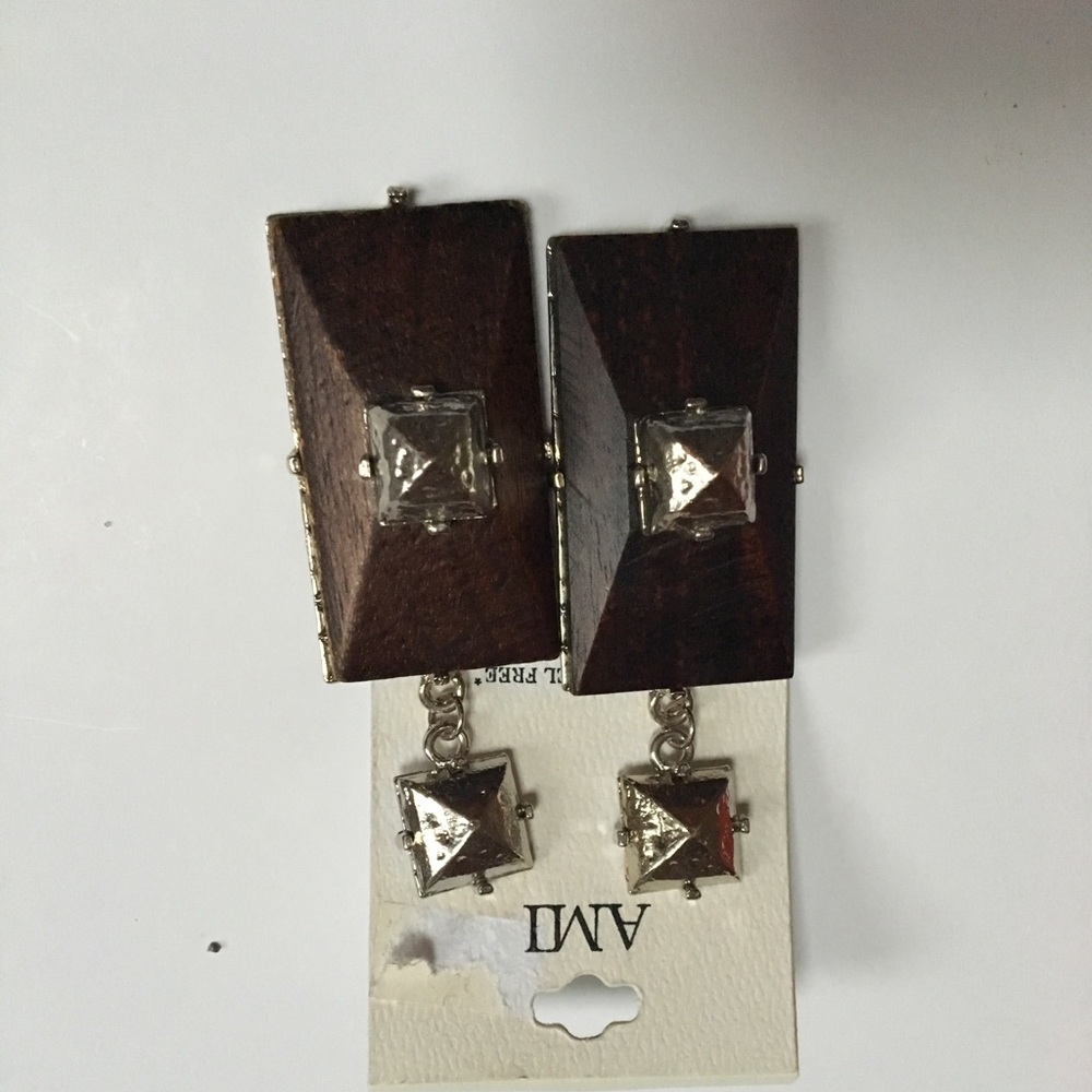 Geometric earrings - Picture 3 of 3