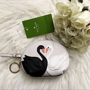 NWT Kate Spade On Pointe Swan Coin Purse