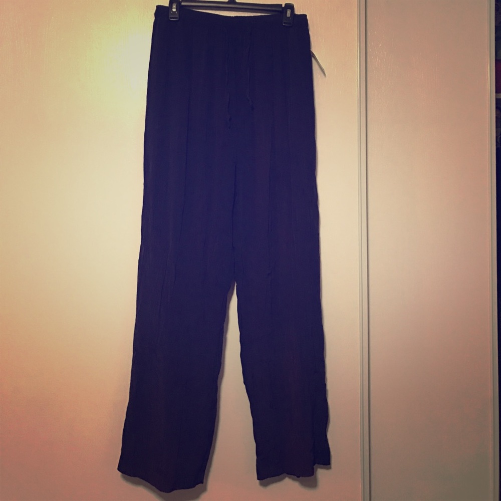 Purple and Blue Holo Shift Dress Pants