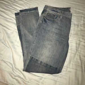 Free people patch work jeans