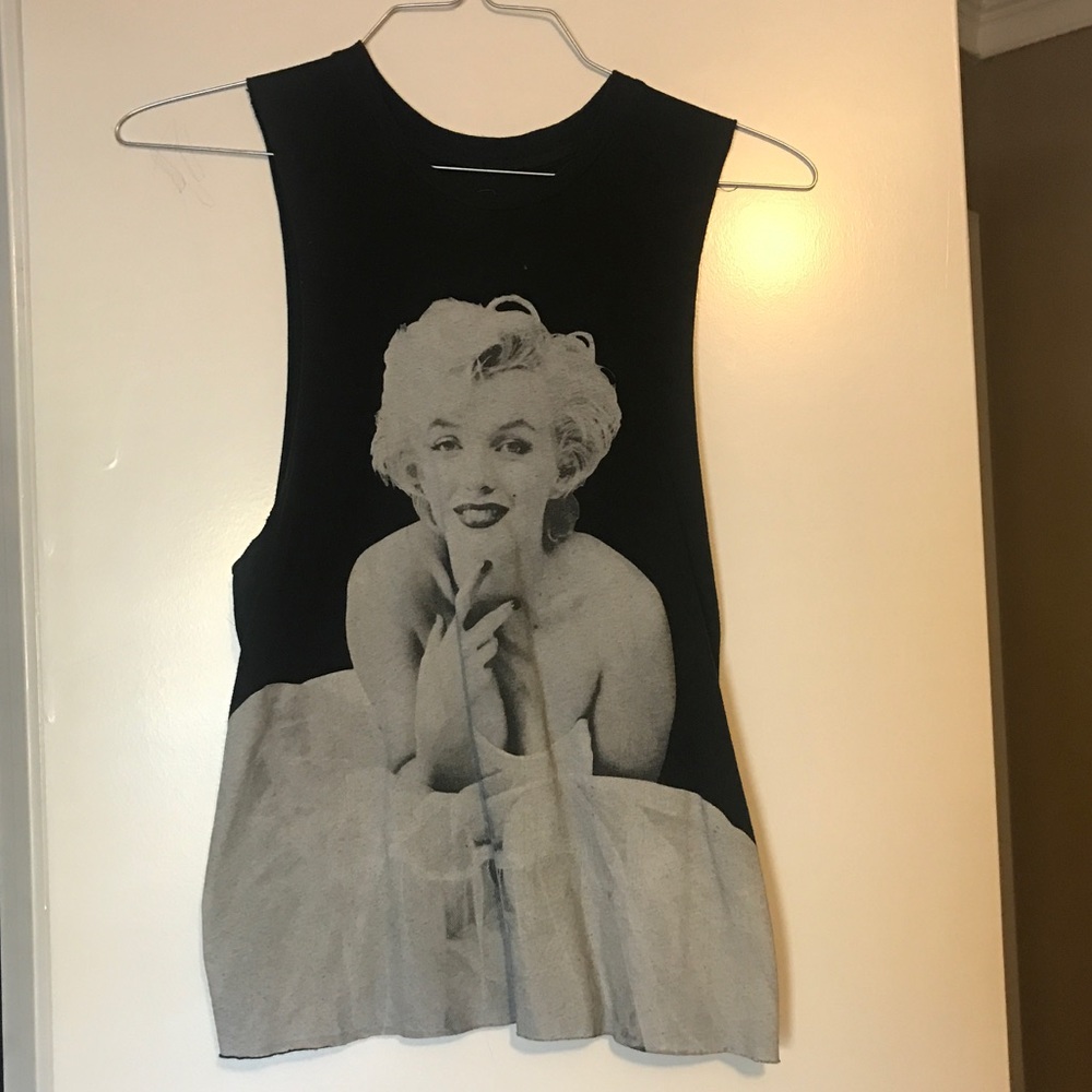 UNIQUE Marilyn Monroe Graphic Print Tank