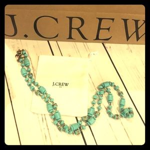 ⚓️SALE⚓️J.Crew  Necklace, tourquise and rhinestone