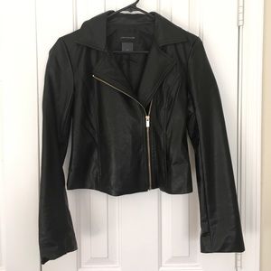 Ann Taylor faux leather jacket