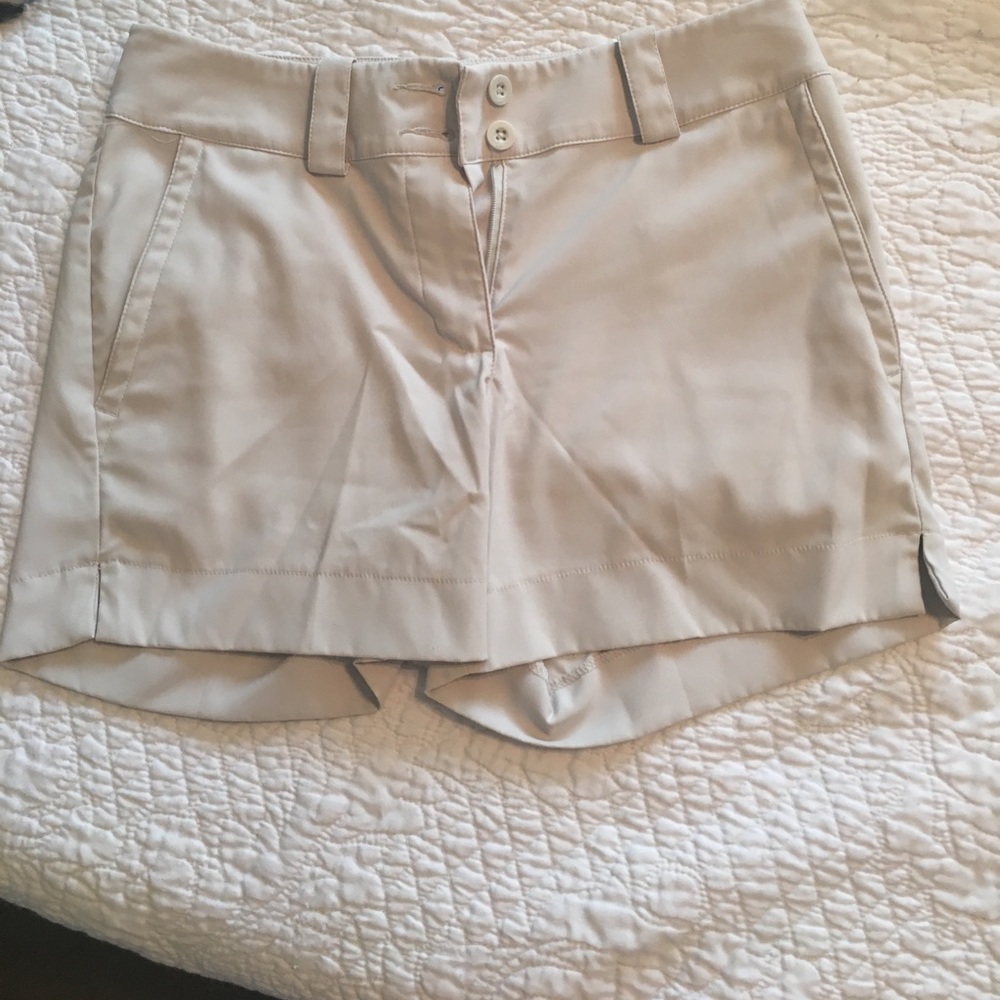Nike Golf Dri-Fit khaki shorts