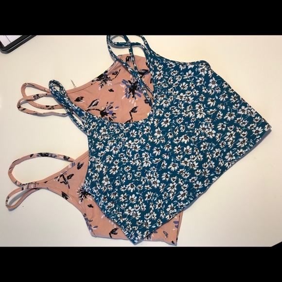 Urban Outfitters Tops - NEW URBAN OUTFITTERS CROP TOPS kimichie blue NWOT