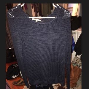 Gap Cable Knit Navy Pullover Sweater