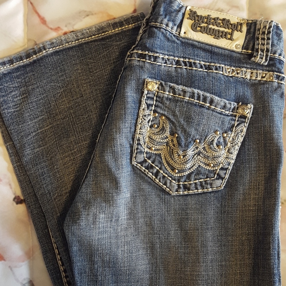 28×32 mid rise jeans