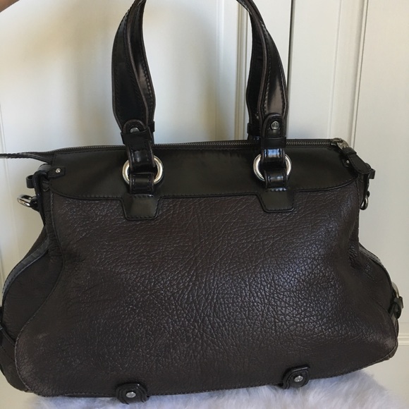 Celine Dark Brown Leather Bag - Picture 3 of 8