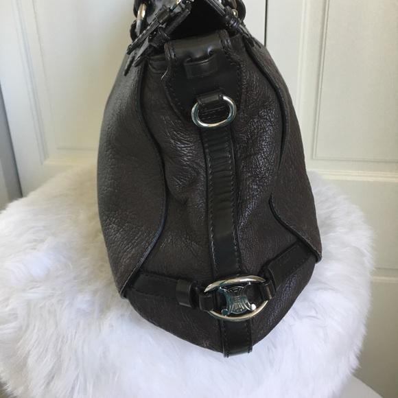 Celine Dark Brown Leather Bag - Picture 4 of 8