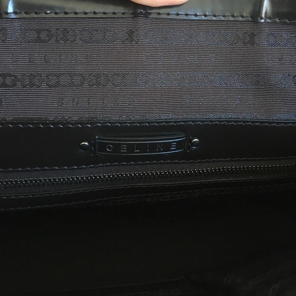 Celine Dark Brown Leather Bag - Picture 7 of 8