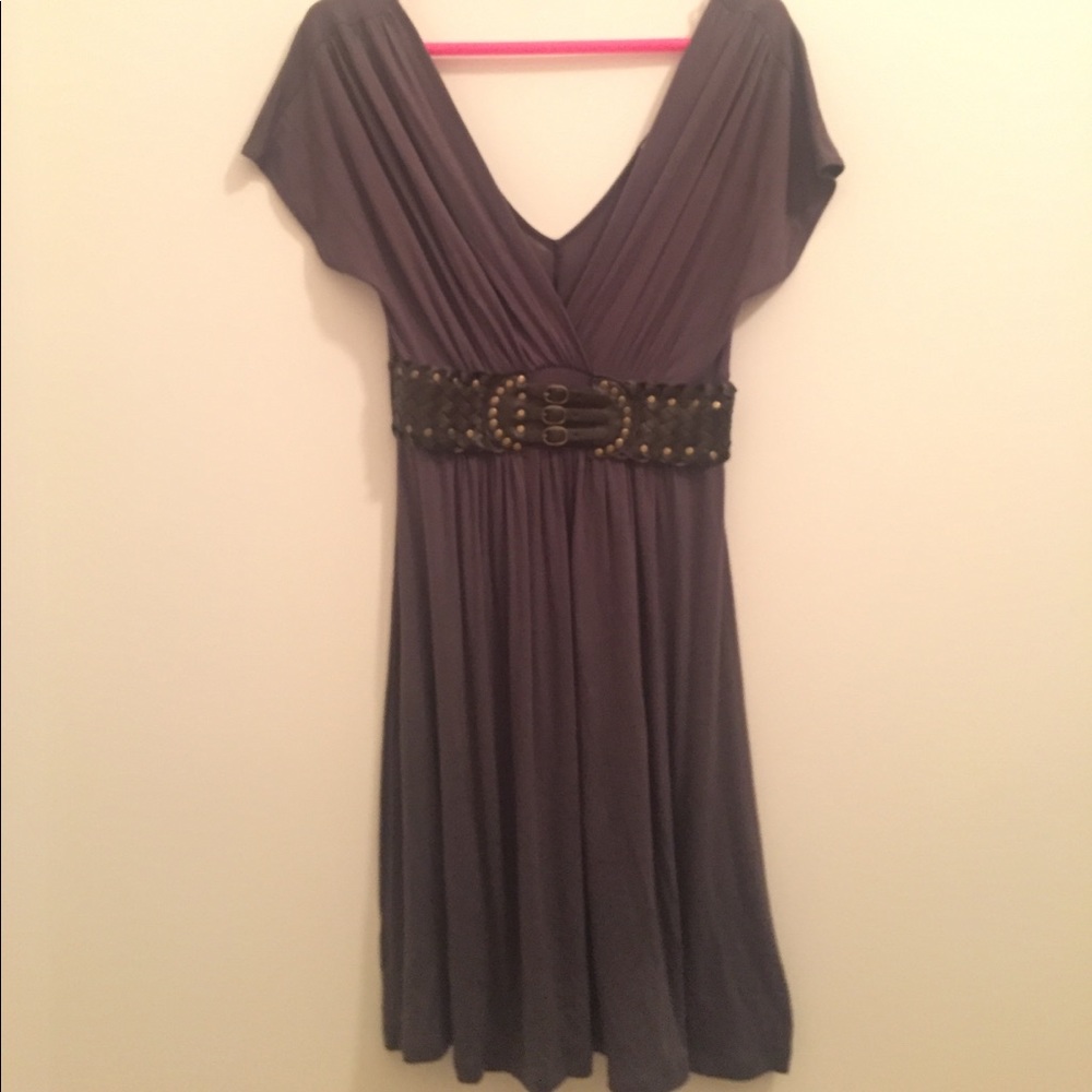 NWOT Charming Charlie gray dress, size small