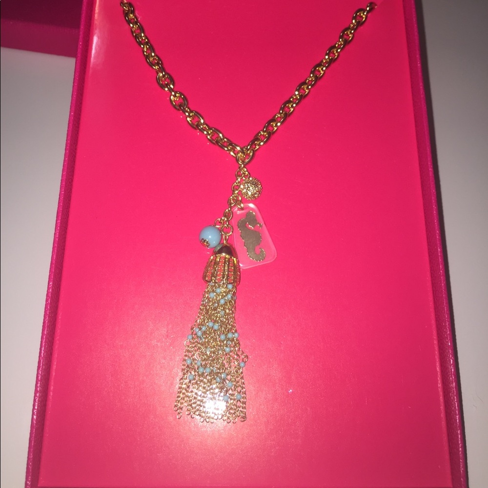 NWT Lilly Pulitzer Tassel Necklace