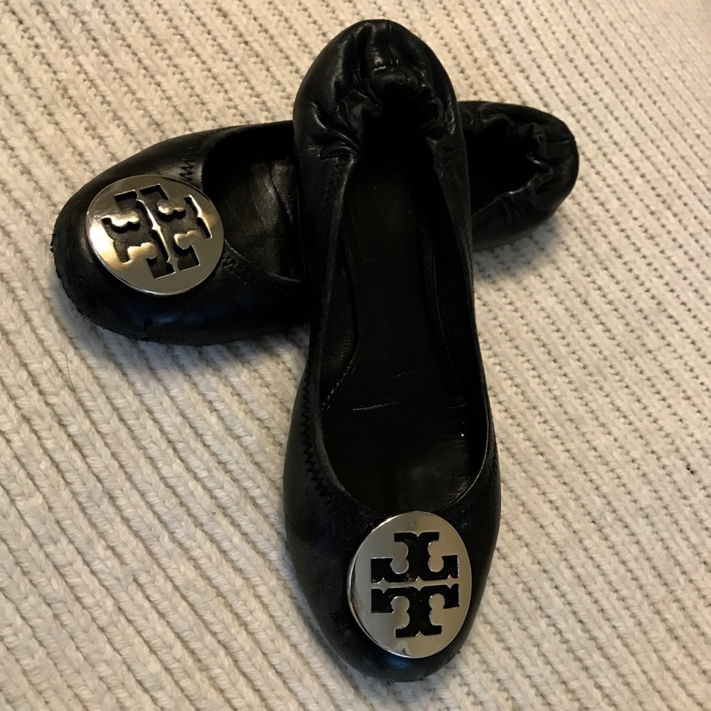 SOLD IN Ⓜ️ Tory Burch Reva Ballet Flat  Leather
