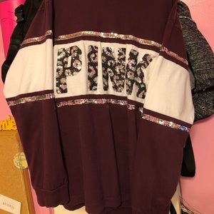 Long Sleeve Crew PINK VS