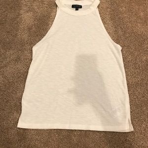 Off white topshop high neck tank