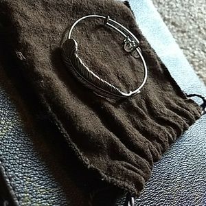 Alex & Ani feather bangle