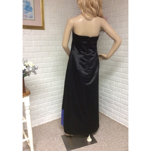 Jessica McClintock Gunne Sax Colorblock Dress (11) - Picture 3 of 6