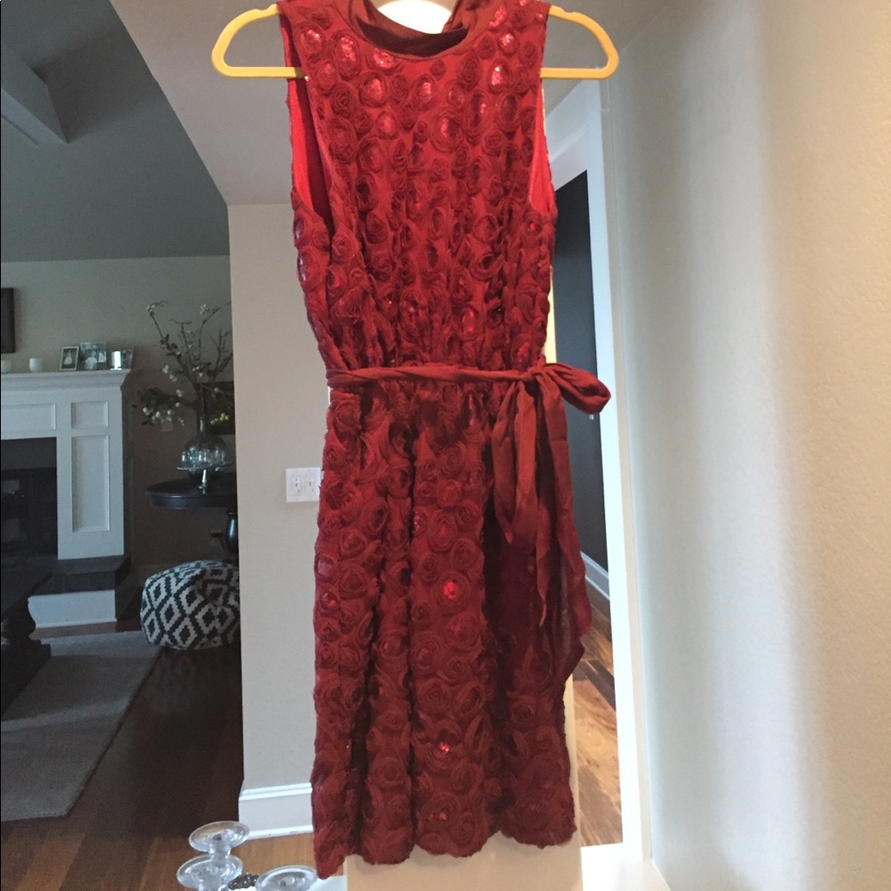 Anthropology Holiday Dress