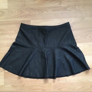 Express Faux Leather Skirt