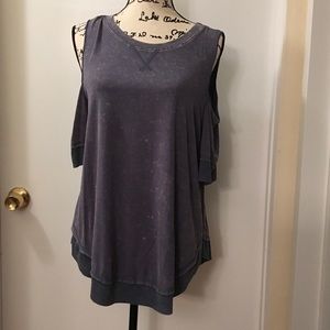 Cold shoulder top
