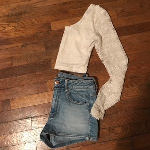Long Sleeve Crop Top