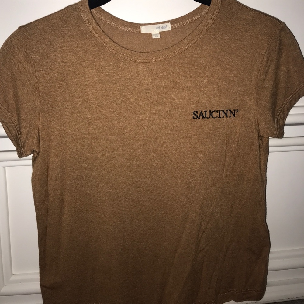 cropped tee