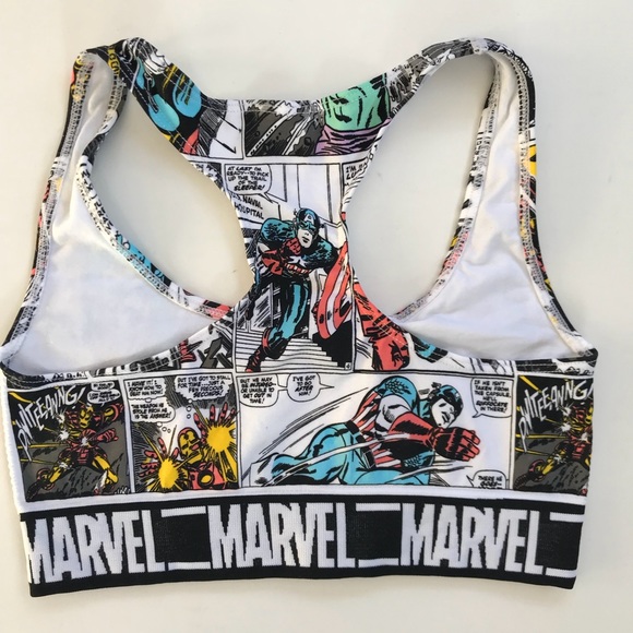 NWOT-Marvel Sports Bra size XS - Picture 2 of 7