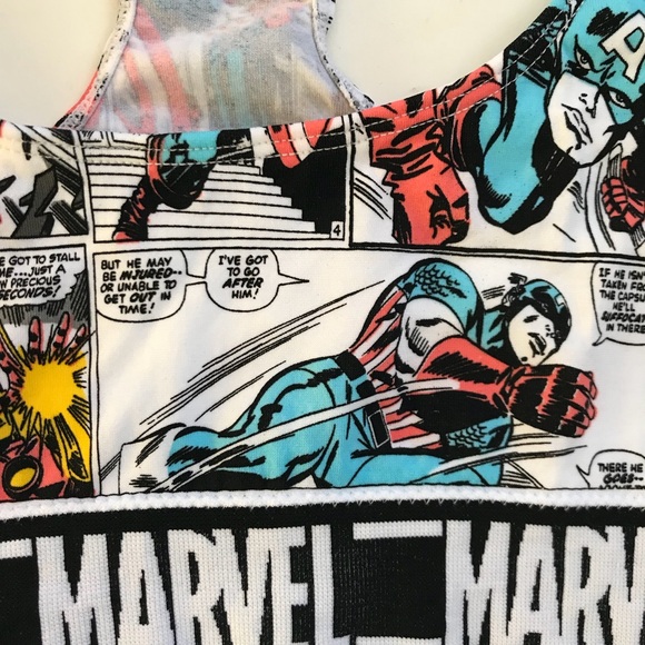 NWOT-Marvel Sports Bra size XS - Picture 3 of 7