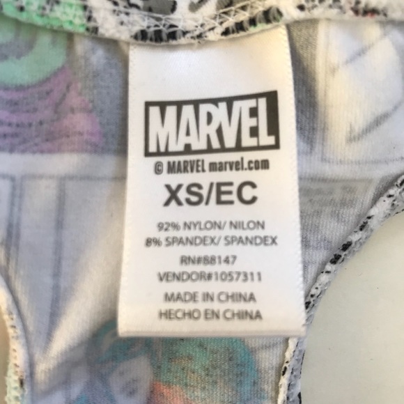 NWOT-Marvel Sports Bra size XS - Picture 5 of 7