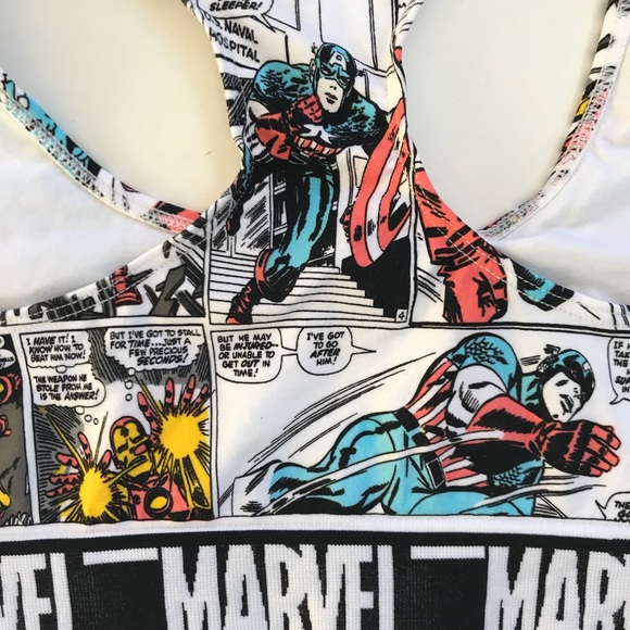 NWOT-Marvel Sports Bra size XS - Picture 6 of 7