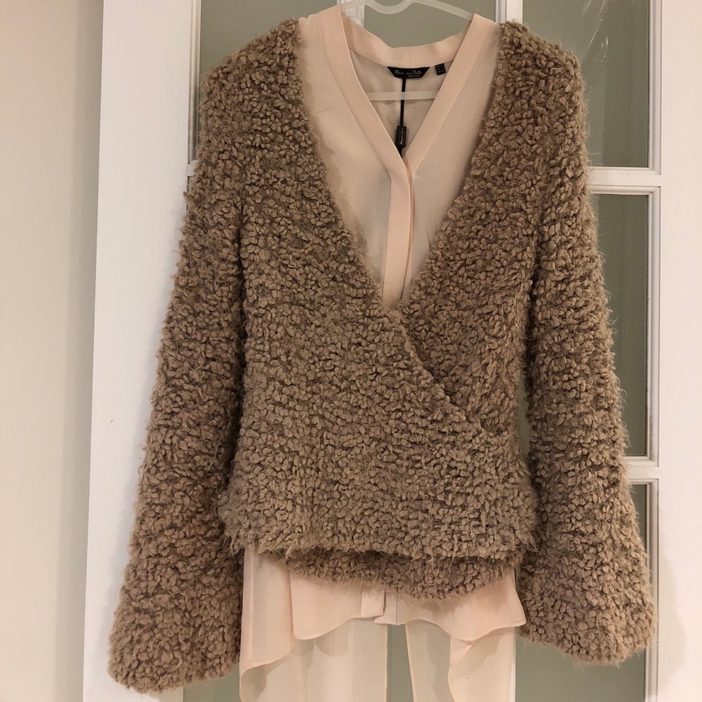 Free People bell sleeve sweater