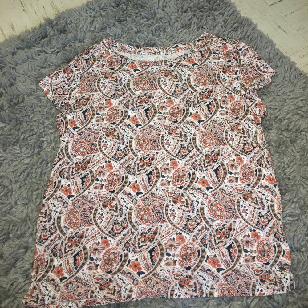 Soft American eagle patterned T