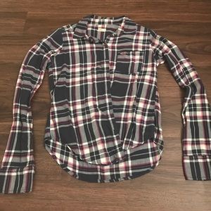 Hollister flannel shirt