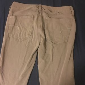 American Eagle Brown Jeggings