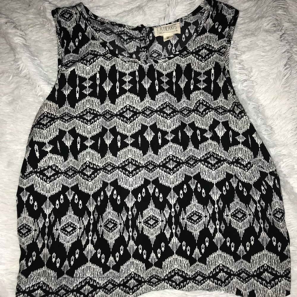 Patterned crop top