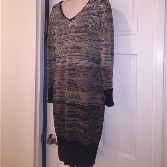 vera wang sweater dress