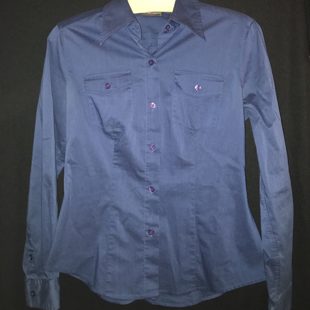 New York & Co. Slim Fit long Sleeve Button Up