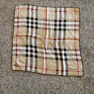 Authentic Burberry square scarf