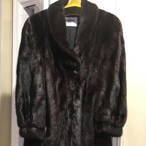 Mink fur jacket