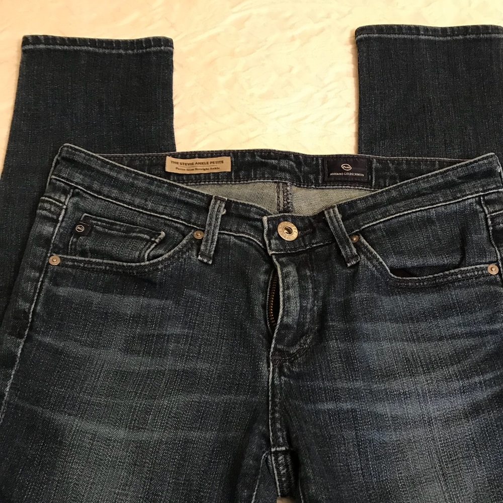 AG Stevie ankle petite jeans