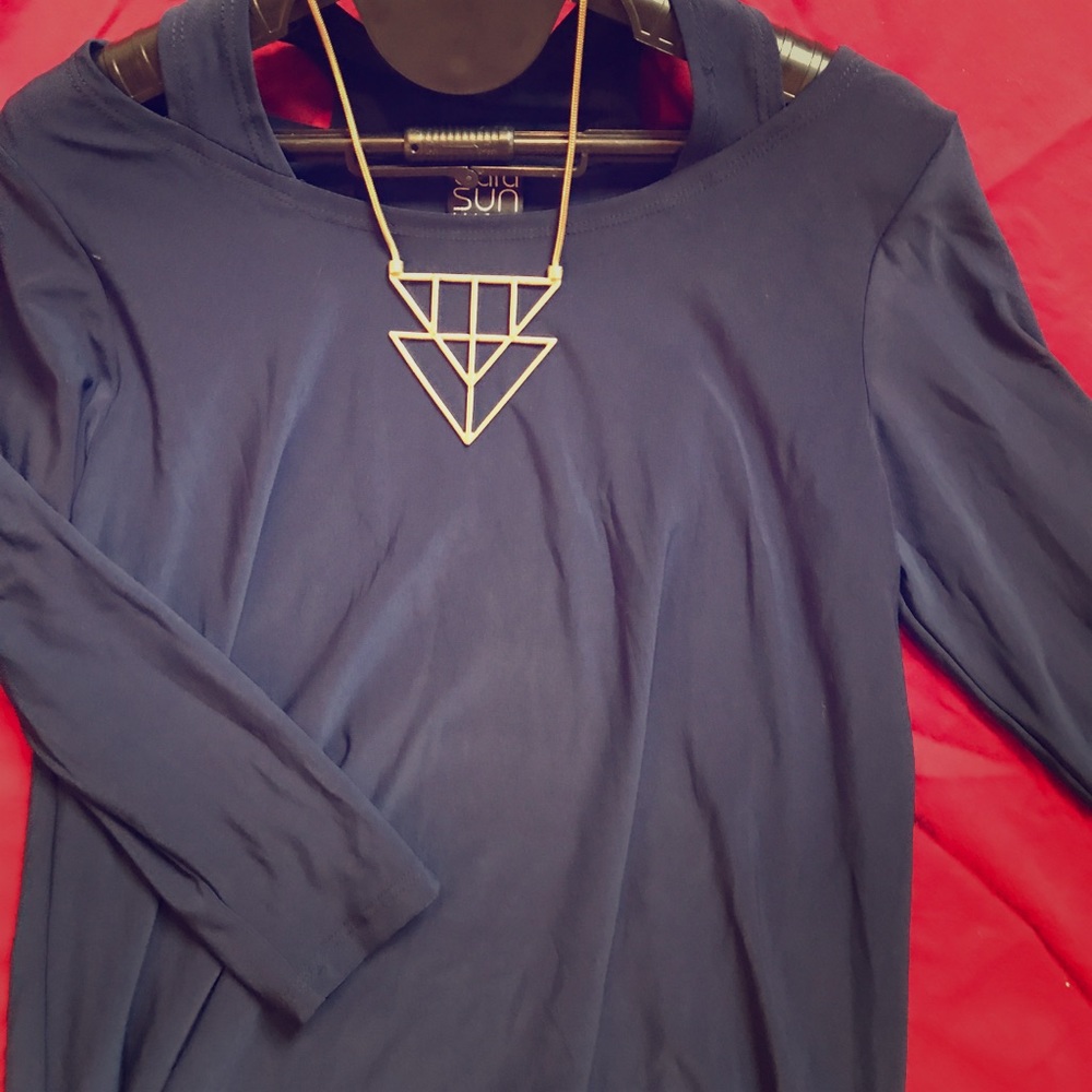 Clara Sun Woo Navy tunic