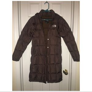 North Face Parka/ winter coat - Chocolate